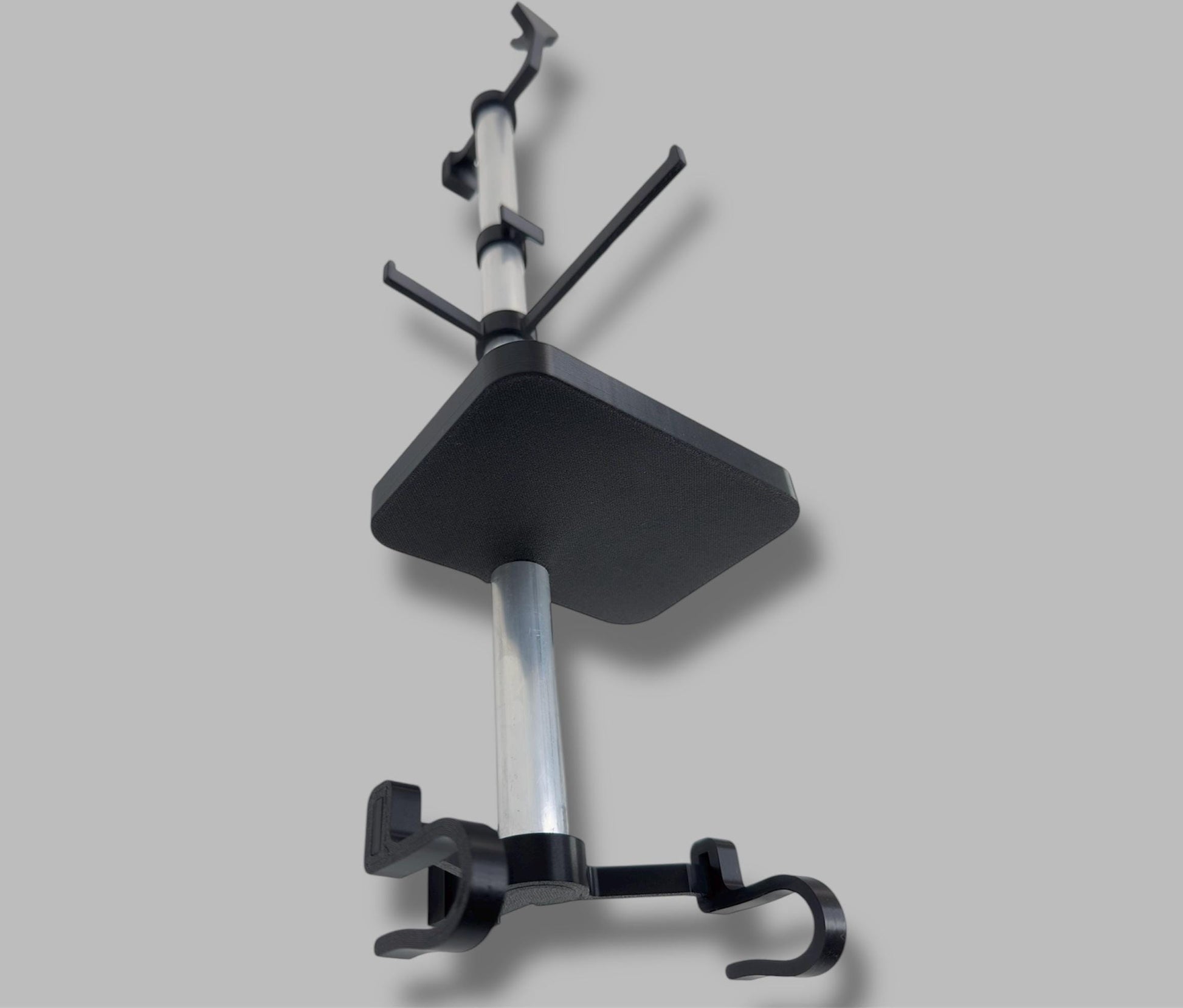 Bike Gear Rack / Gear Organiser für Helm, Brille, Fahrradcomputer, Schuhe. Aluminium und 3D-Druck / Wandmontage / Fahrrad Geschenk